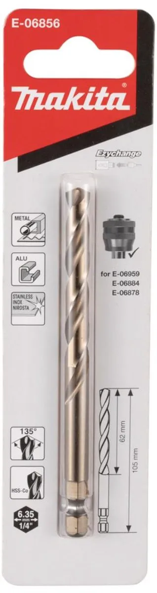 Makita EZYCHANGE HSS-Co Centreerboor E-06856 - afbeelding 4 van 4