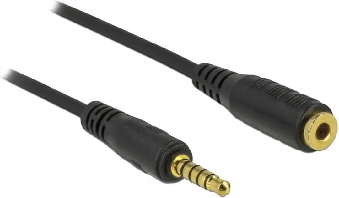 Delock 3,5mm Jack 5-polig Audio Verlengkabel 0,5m