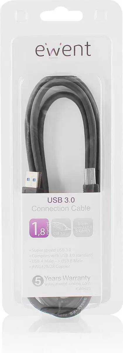 Ewent EW9623 USB-kabel