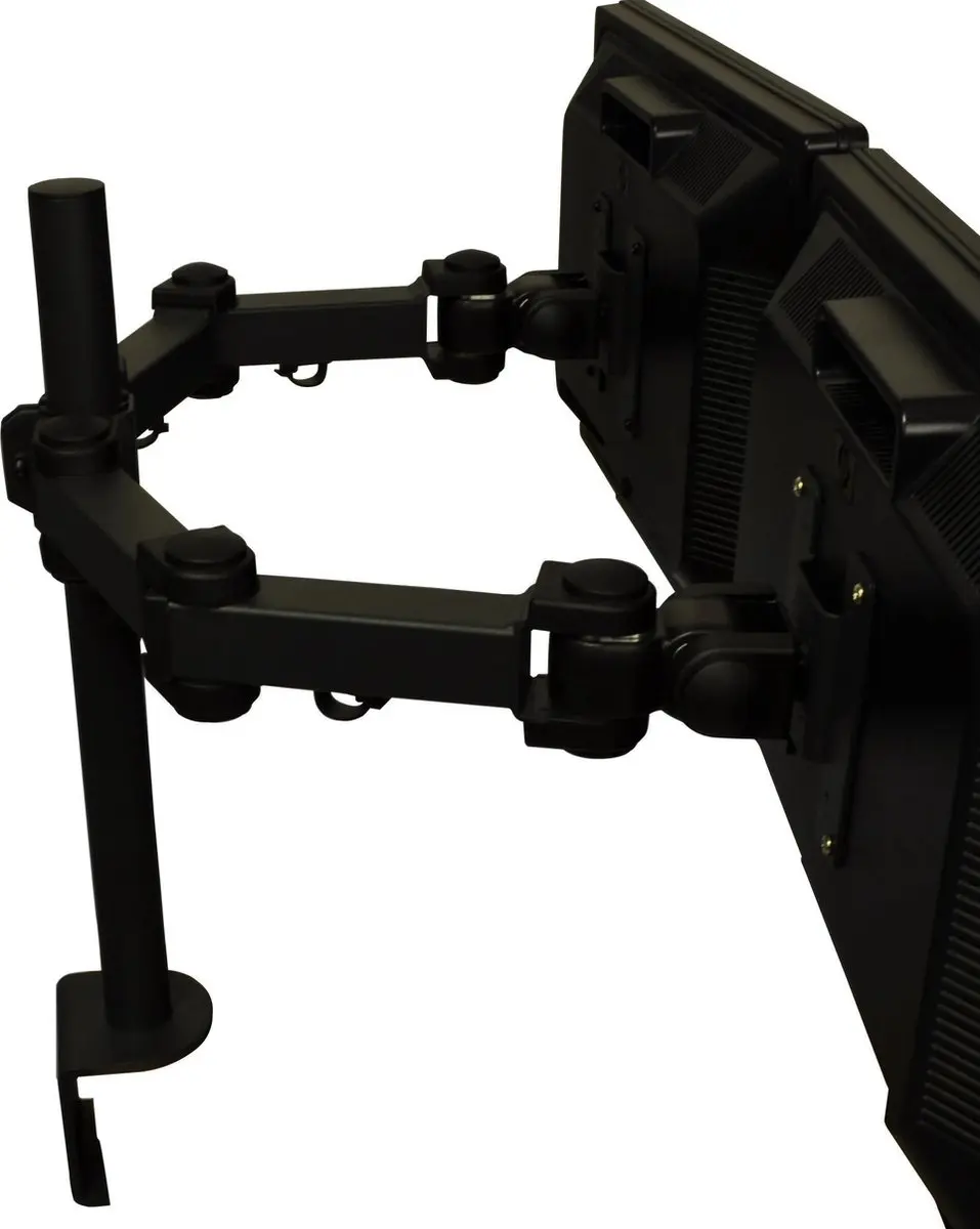 Desq 1712 Dubbele Monitorarm - 12kg - 2x Schermen - VESA 75x75