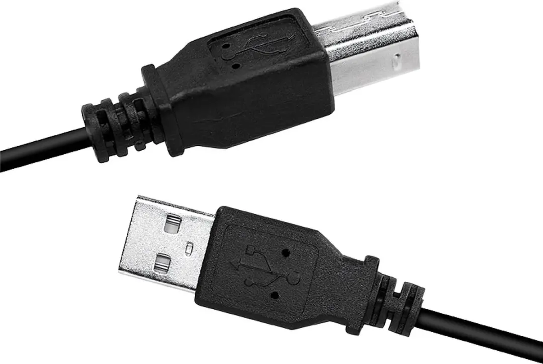 Logilink CU0009B USB 2.0 Kabel 5m - USB-A naar USB-B - Zwart