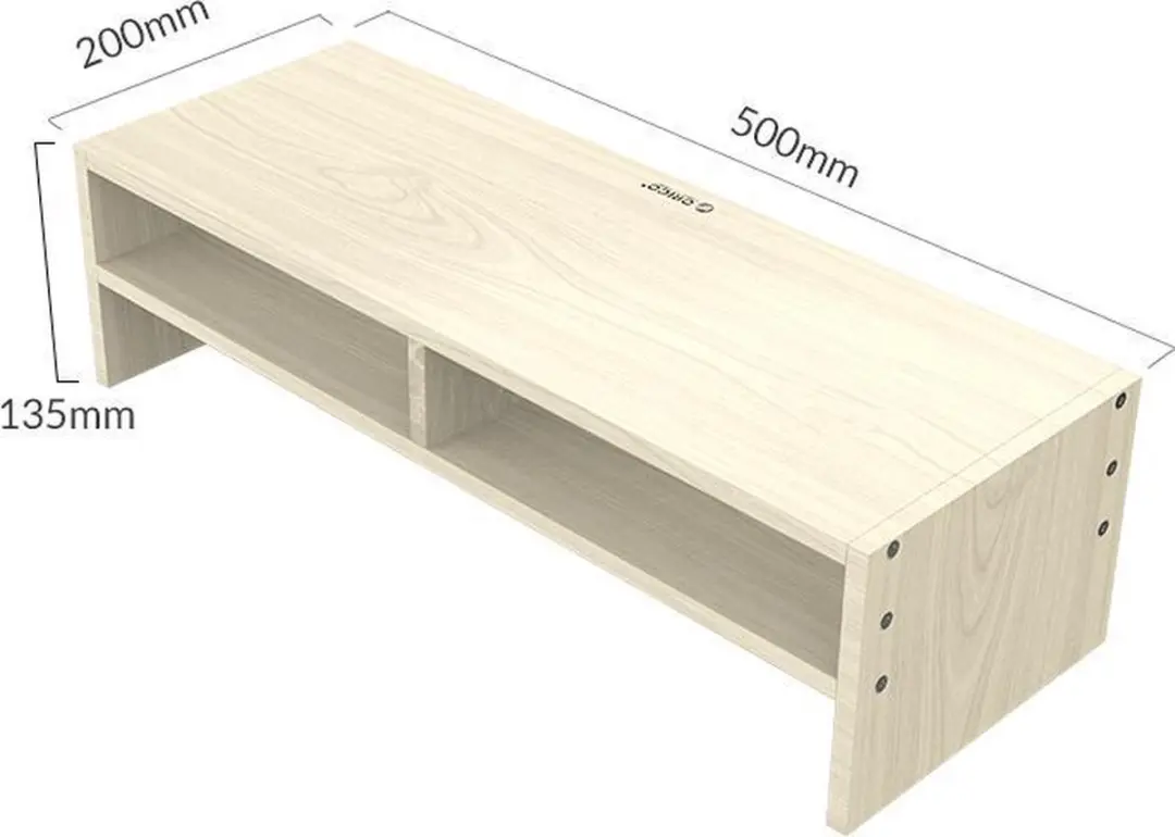 ORICO ORI-MSR-04-WD Monitorstandaard - 20kg - Houtkleur
