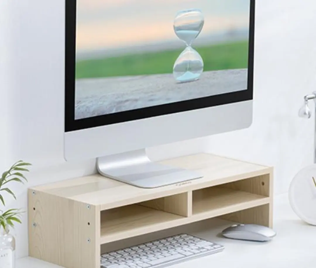 ORICO ORI-MSR-04-WD Monitorstandaard - 20kg - Houtkleur