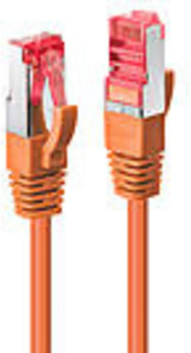 Lindy CAT 6 S/FTP Netwerkkabel 1m - Oranje