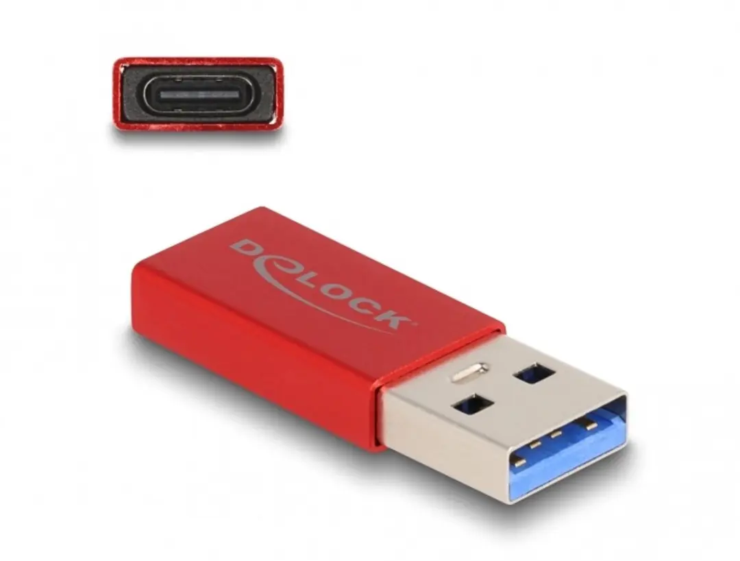 Delock USB 10Gbps Adapter Type-A naar Type-C