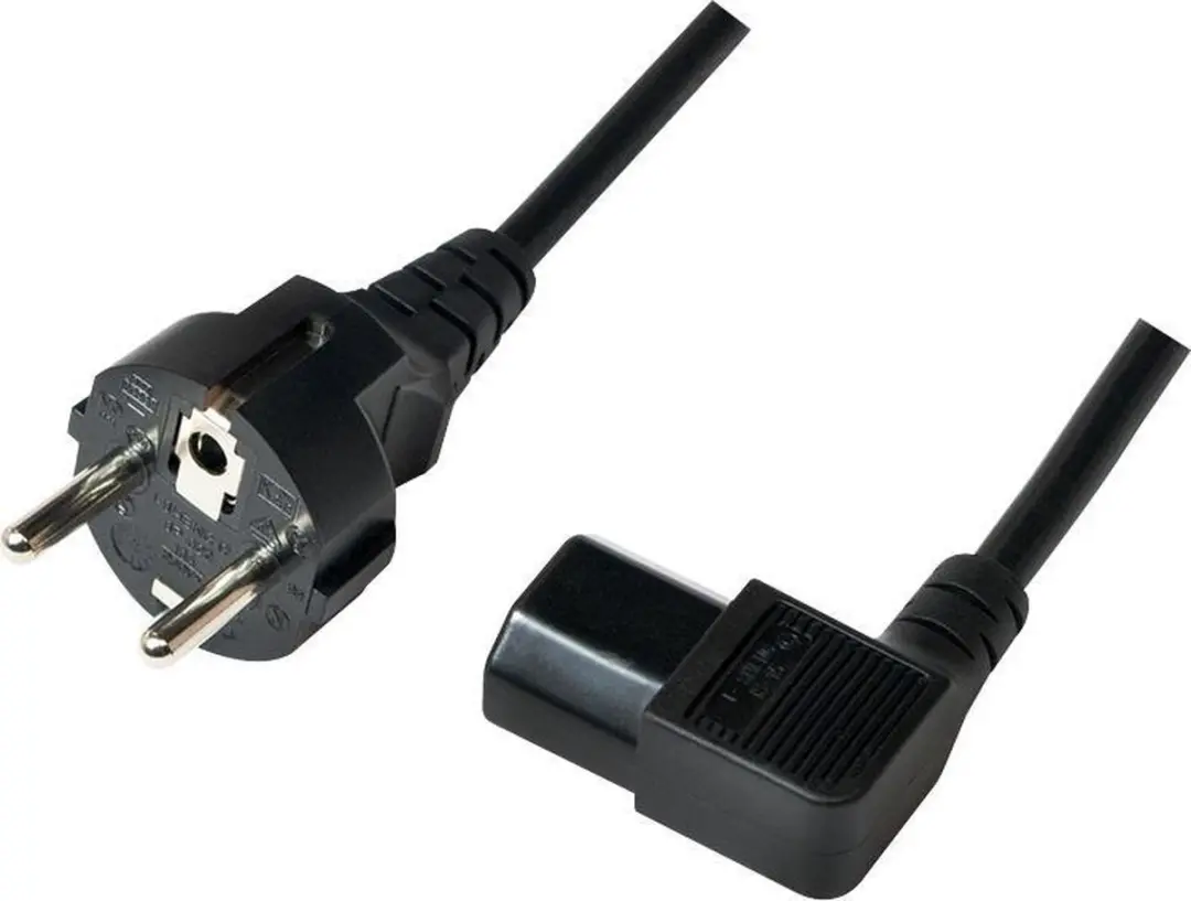 Logilink C13 CP119 Stroomkabel 3x1,50mm - 5m - Zwart