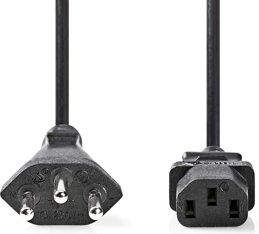 Nedis Stroomkabel CEGL11200BK20 CH Type 12 - 2m - Zwart