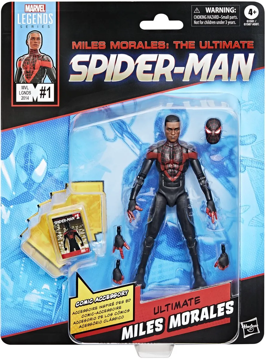 Hasbro Miles Morales Legends Action Figure 15cm - Multi