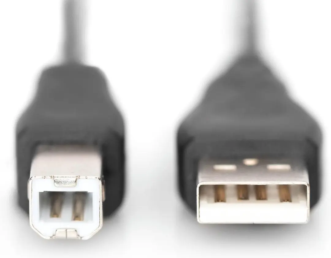 Digitus USB-A naar USB-B Kabel 1,8M - Zwart