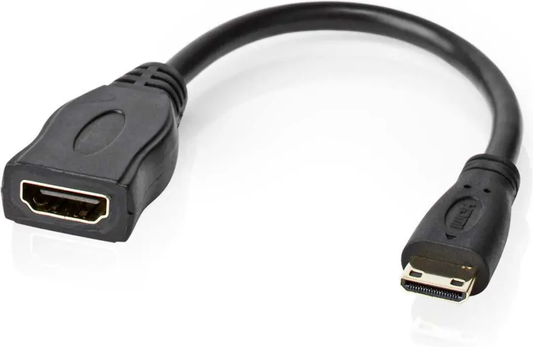 Nedis HDMI-Kabel CVGP34590BK02 4K 0,2m - Zwart