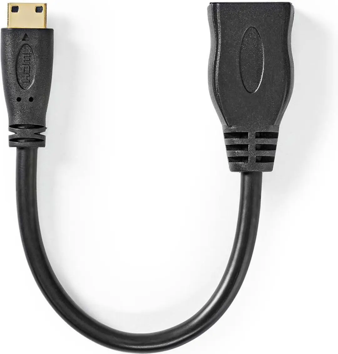 Nedis HDMI-Kabel CVGP34590BK02 4K 0,2m