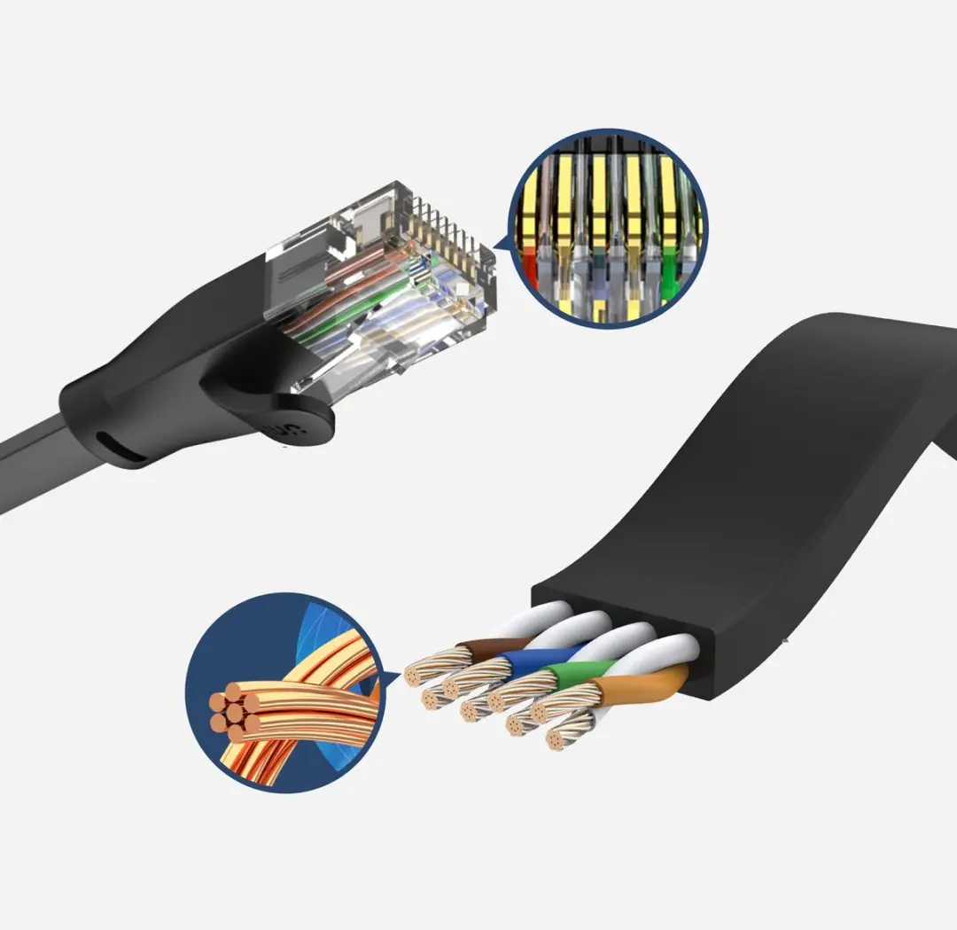 Unitek Patchcord Cat.6 10M RJ45 - Zwart