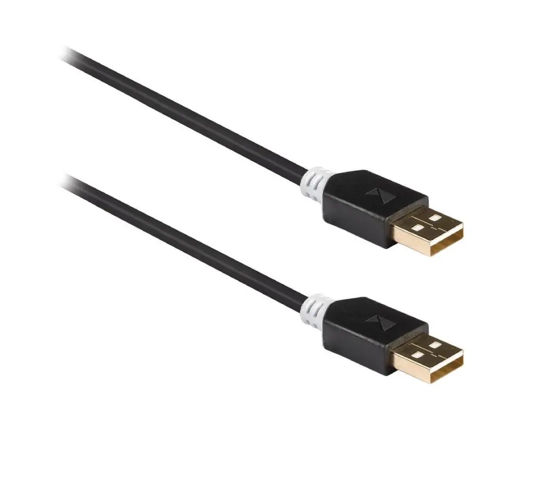 Konig USB 2.0 A Male naar A Male Kabel - 3m - Grijs