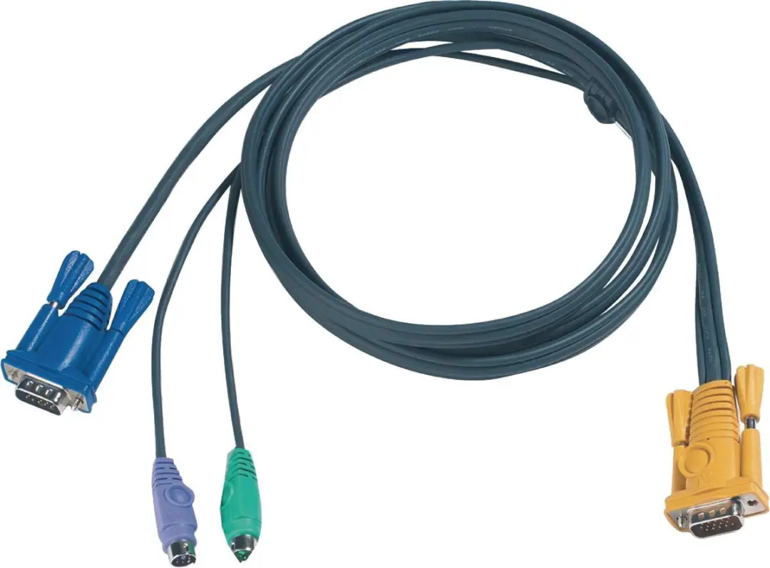 Aten 2L-5206P KVM Kabel VGA PS/2 - 6m