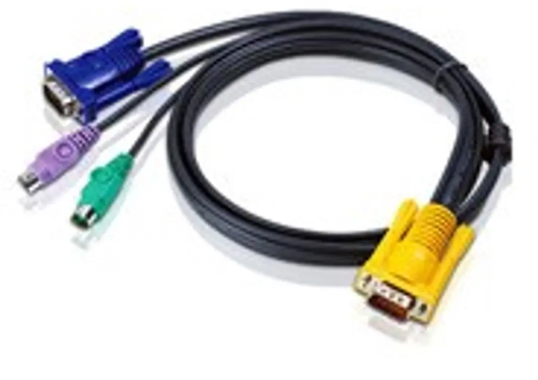 Aten 2L-5206P KVM Kabel VGA PS/2 - 6m