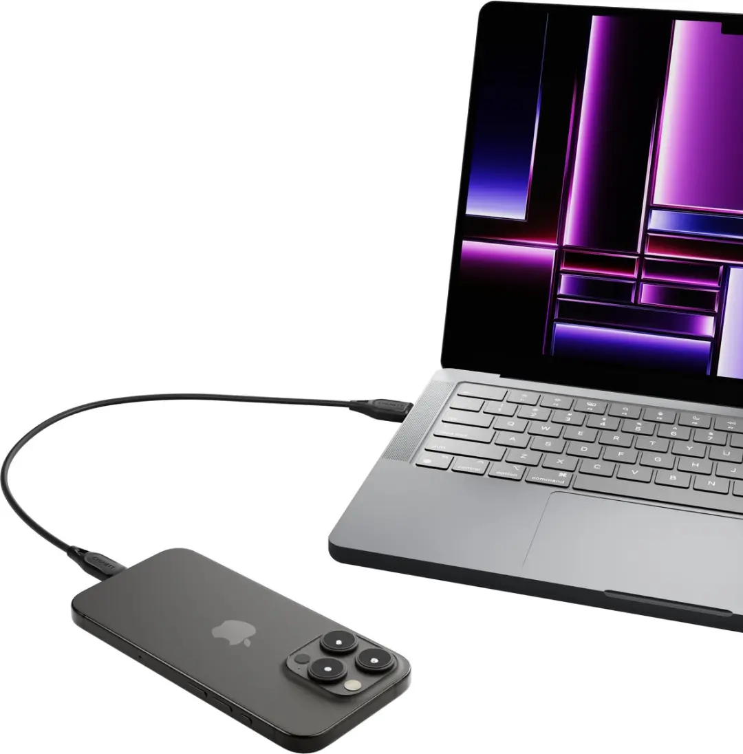 Cygnett USB-A naar Apple Lightning Kabel MFI CY4699PCCAL - 1m - Zwart