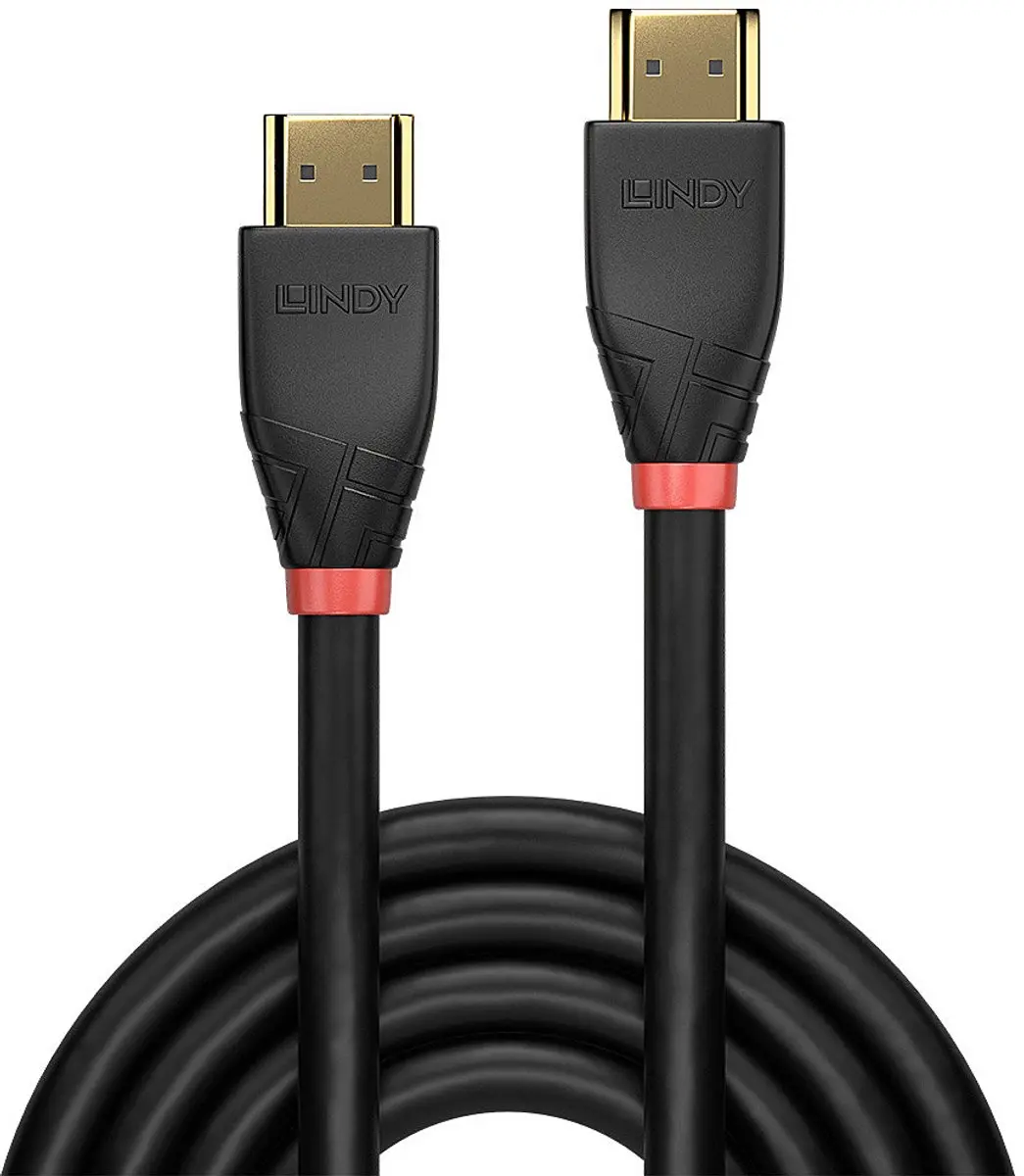 Lindy HDMI-kabel 10m - 4K Actief - Zwart