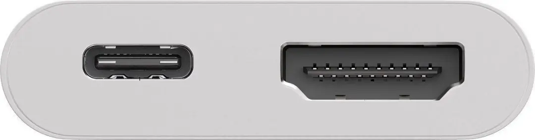 Goobay USB-C naar HDMI & PD Adapter 4K60 - Wit