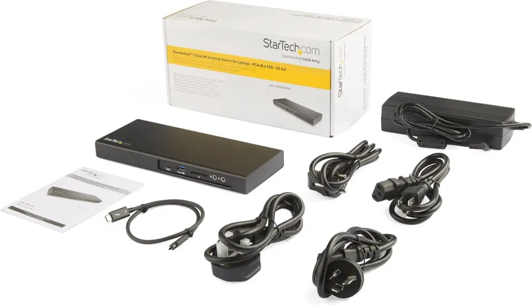 USB Hub Startech TB3DK2DPM2