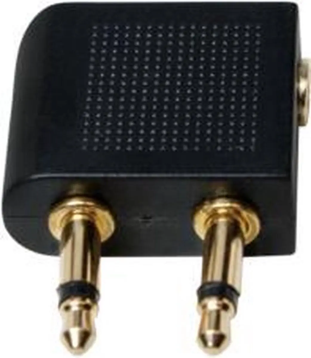 Logilink CA1089 Tussenstuk Kabels 3,5mm - Zwart