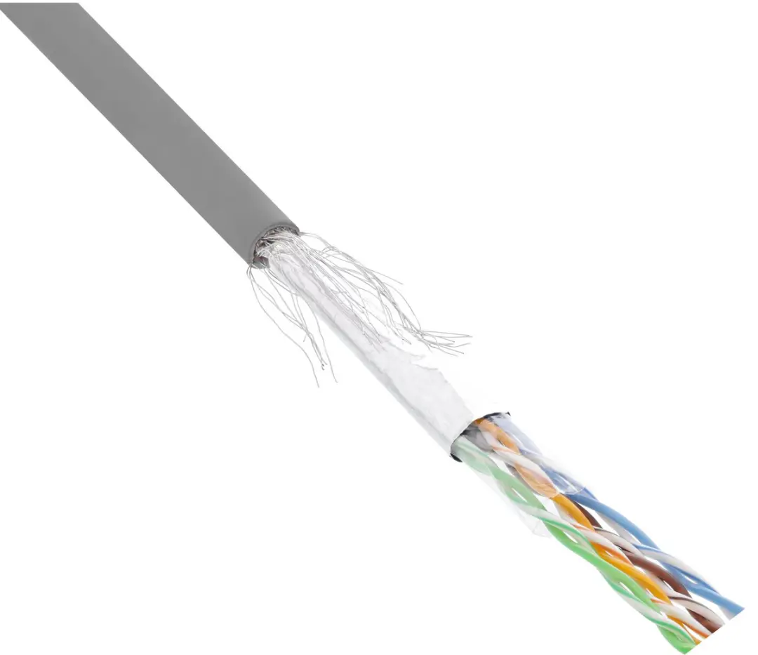 InLine Patchkabel Cat.5e SF/UTP 100m - Grijs