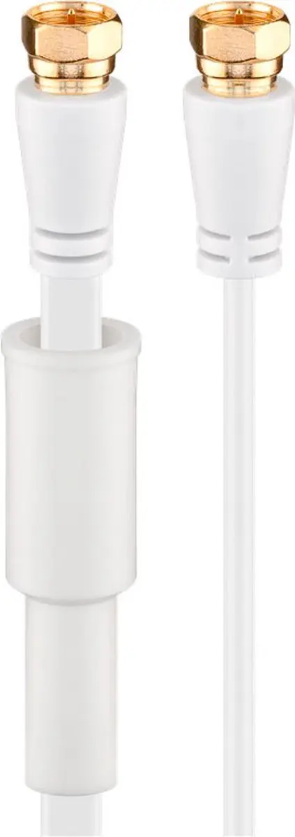 Goobay 67298 Coaxkabel - 10m - Wit