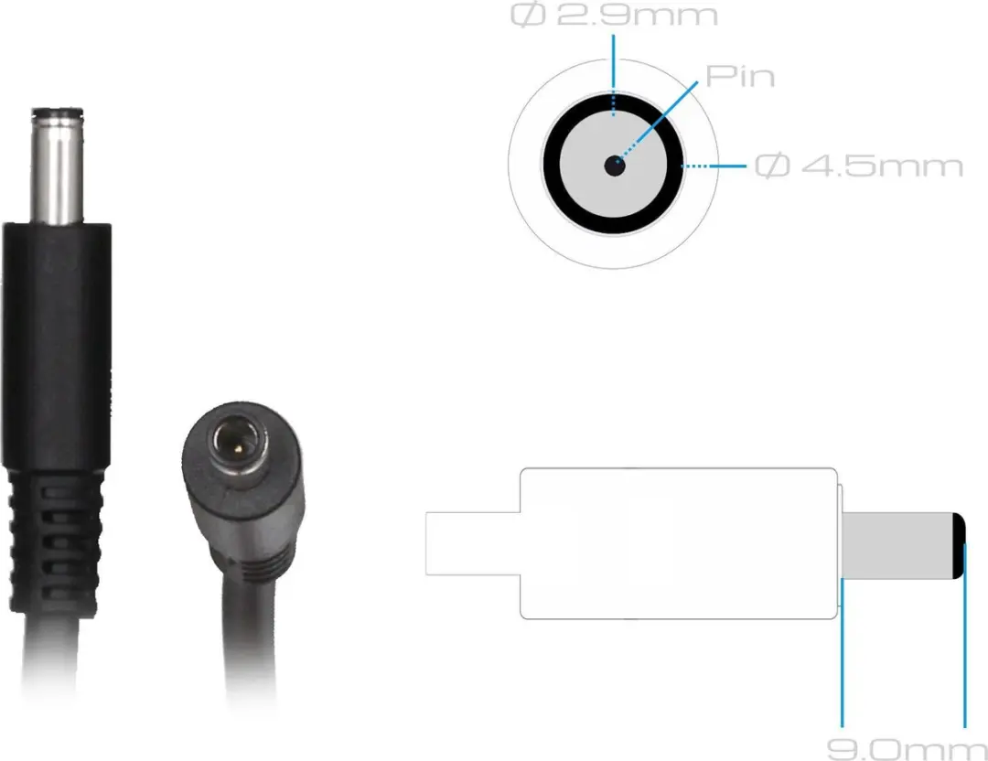 Dell 0RT74M Oplader 90W