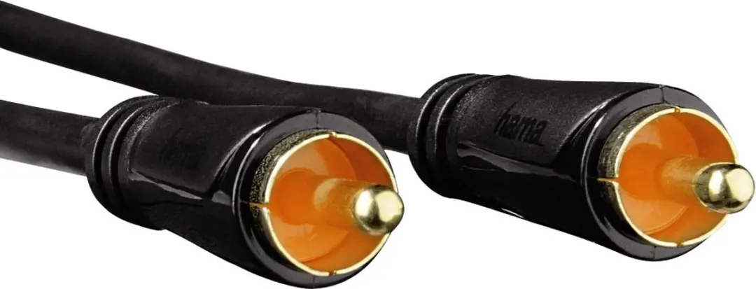 Hama Digitale Audiokabel Cinch 3m - Zwart