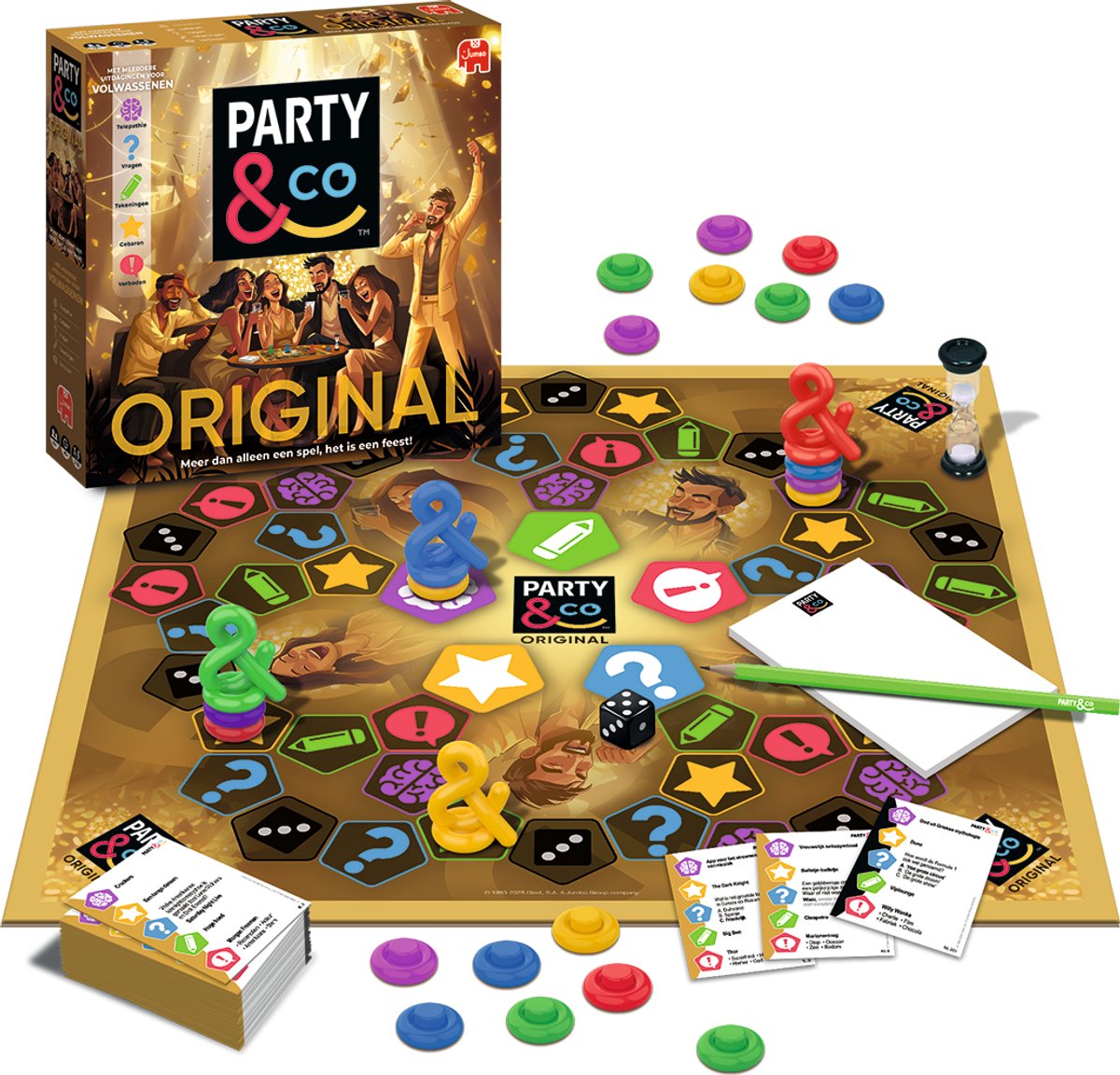 Party & Co. - Original - Vanaf 14 jaar - Bordspel - Partygame - Actiespel