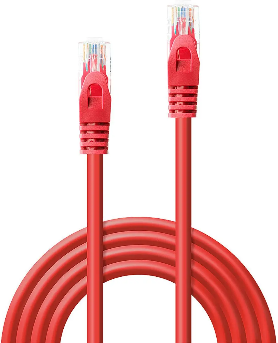 Lindy CAT 6 Patchkabel 5m - Rood
