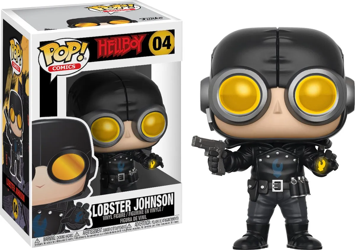 Funko Pop! Hellboy Lobster Johnson #04 Verzamelfiguur