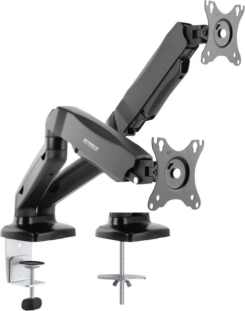 SpeaKa Professional SP-MM-910 Monitorbeugel 32" - Gasdruktechniek - Zwart