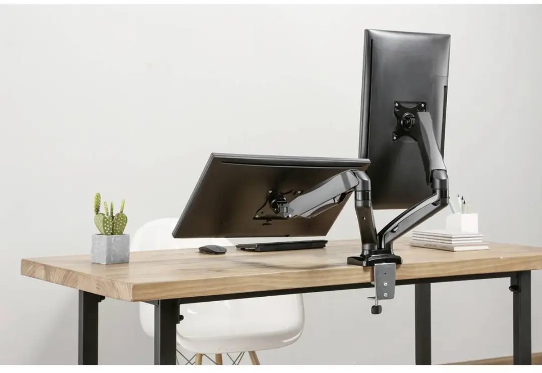 SpeaKa Professional SP-MM-910 Monitorbeugel 32" - Gasdruktechniek - Zwart