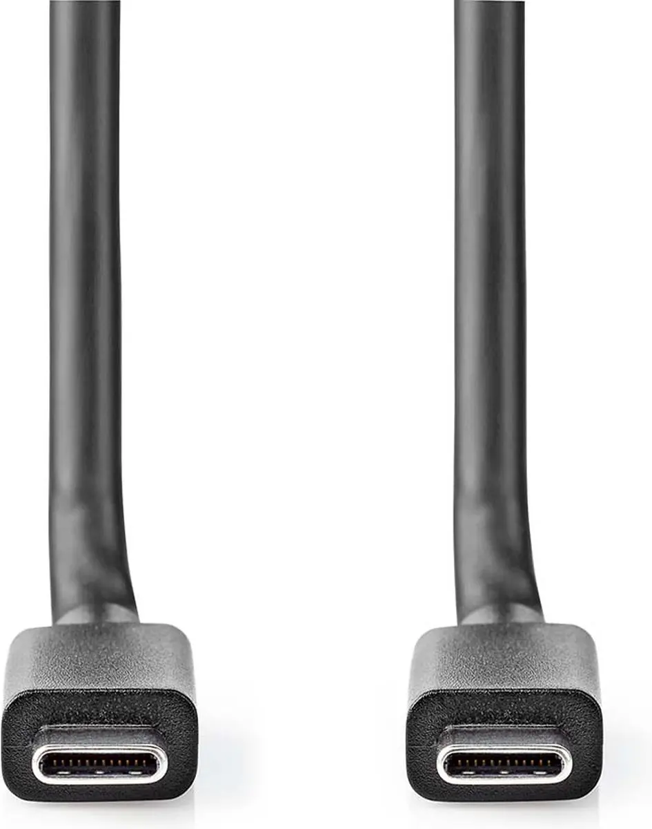 Nedis USB-C Kabel CCGB64020BK10 100W 4K@60Hz 1m