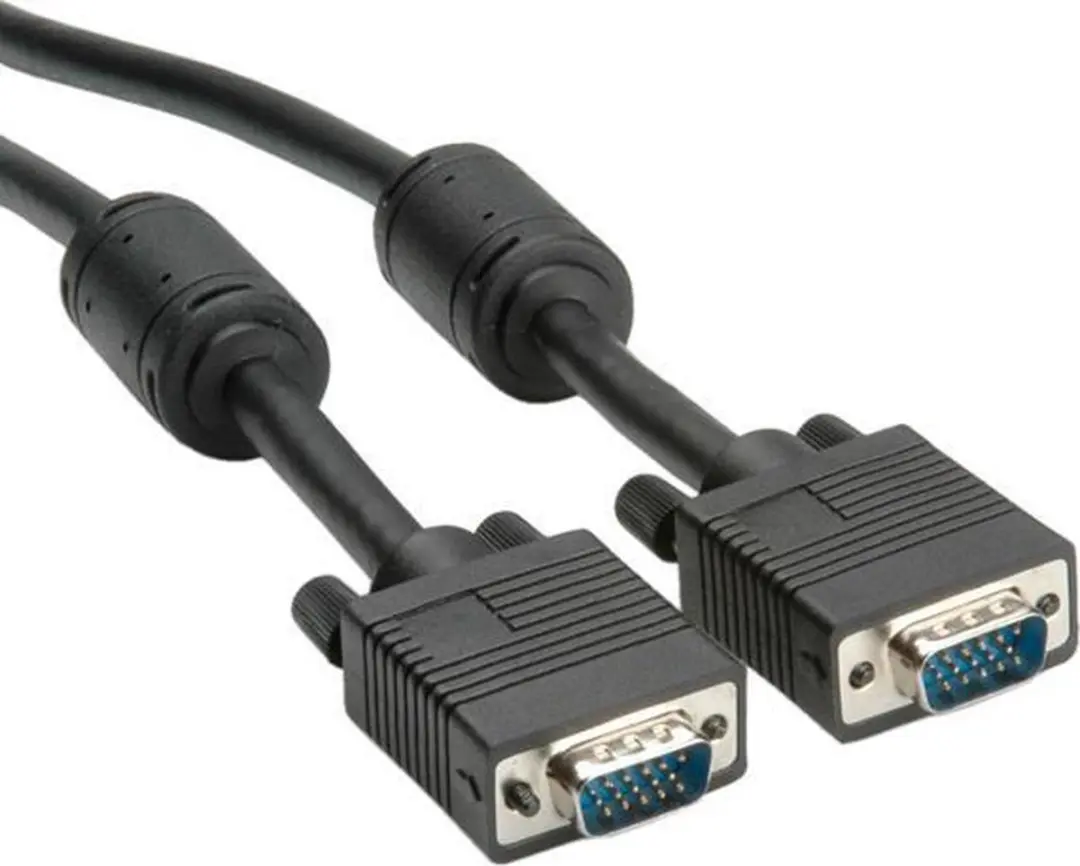 Roline SVGA Kabel HD15M/M 3m - Ferrietkernen + DDC