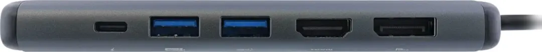 InLine USB-C Multiport Adapter 33278B - Grijs - afbeelding 6 van 6