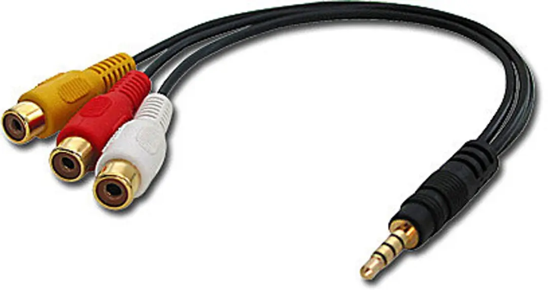 Lindy 3.5mm AV Adapter 0,25m