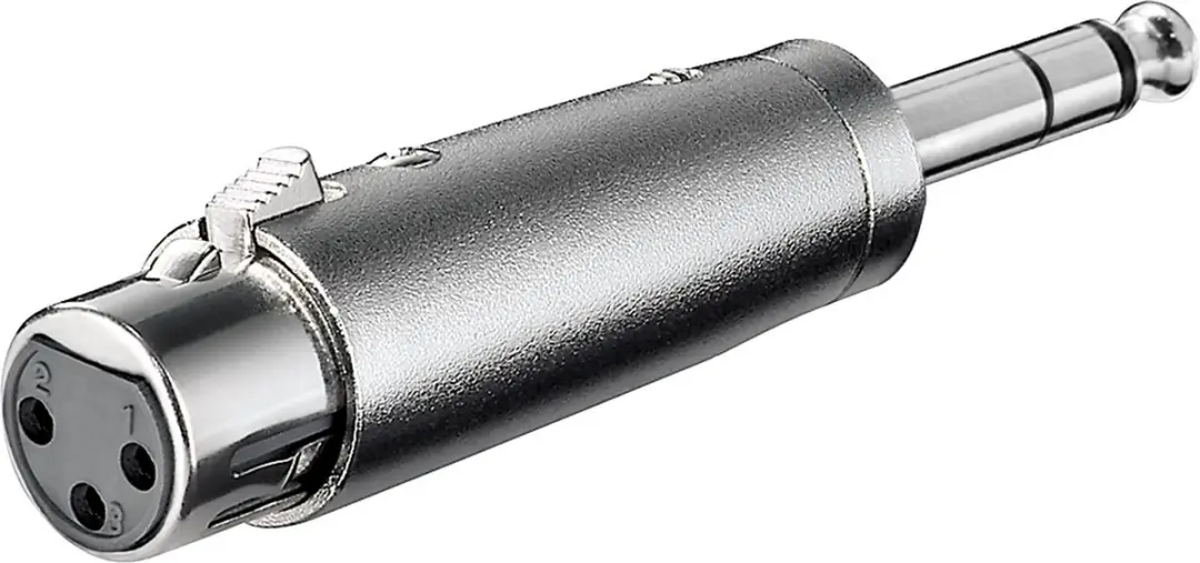Goobay 6,35mm Stereo naar XLR Adapter
