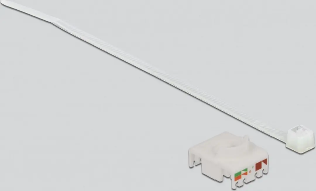 Delock RJ45 LSA Connector Cat.6A - Zwart