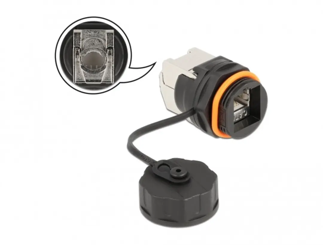 Delock RJ45 LSA Connector Cat.6A