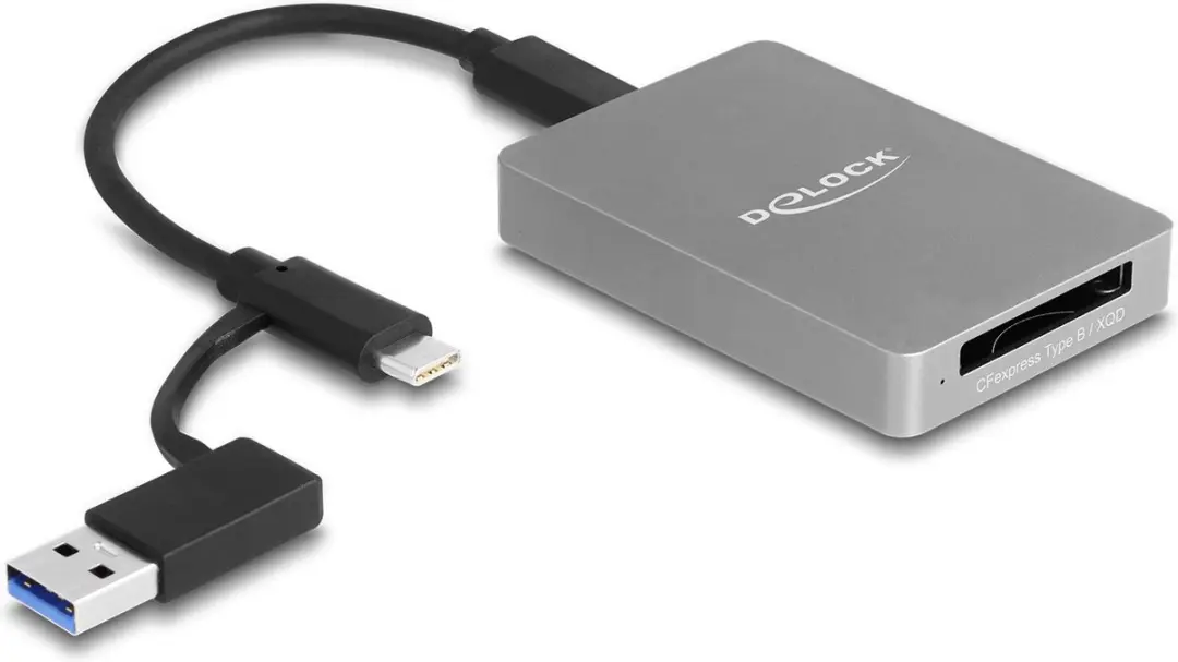 Delock USB Type-C Card Reader CFexpress/XQD