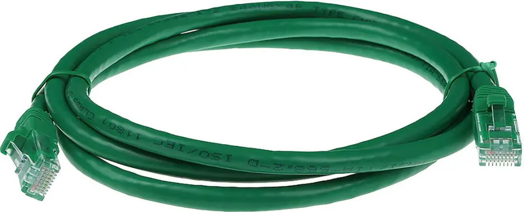ACT Groene U/UTP CAT6 Patchkabel 1m IS8701