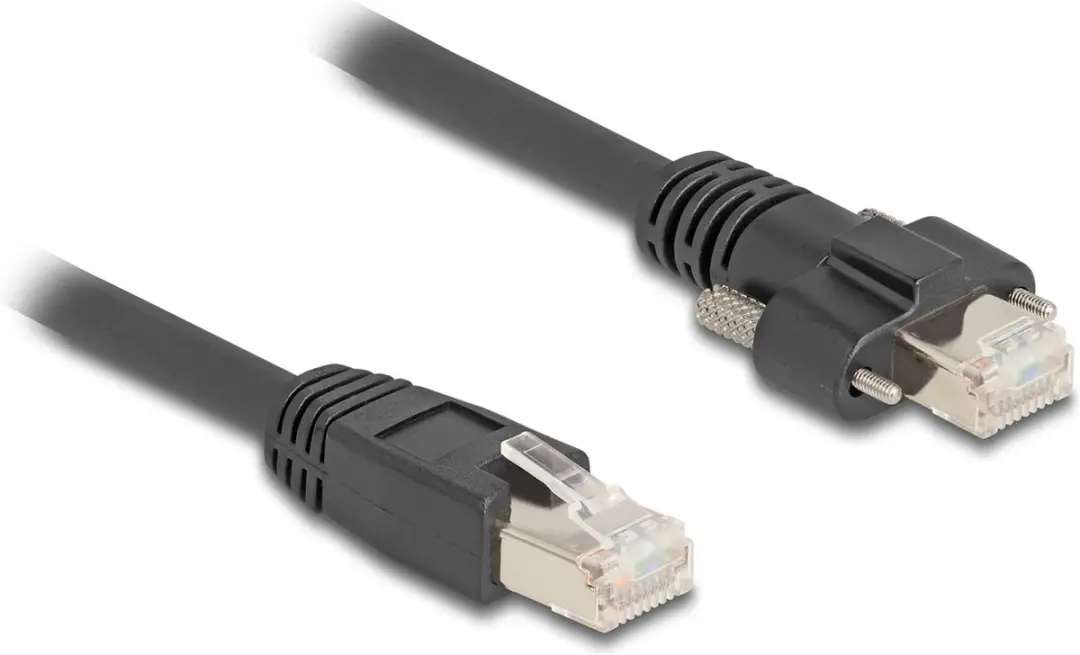 Delock RJ45 Kabel 1m Cat.6A S/FTP