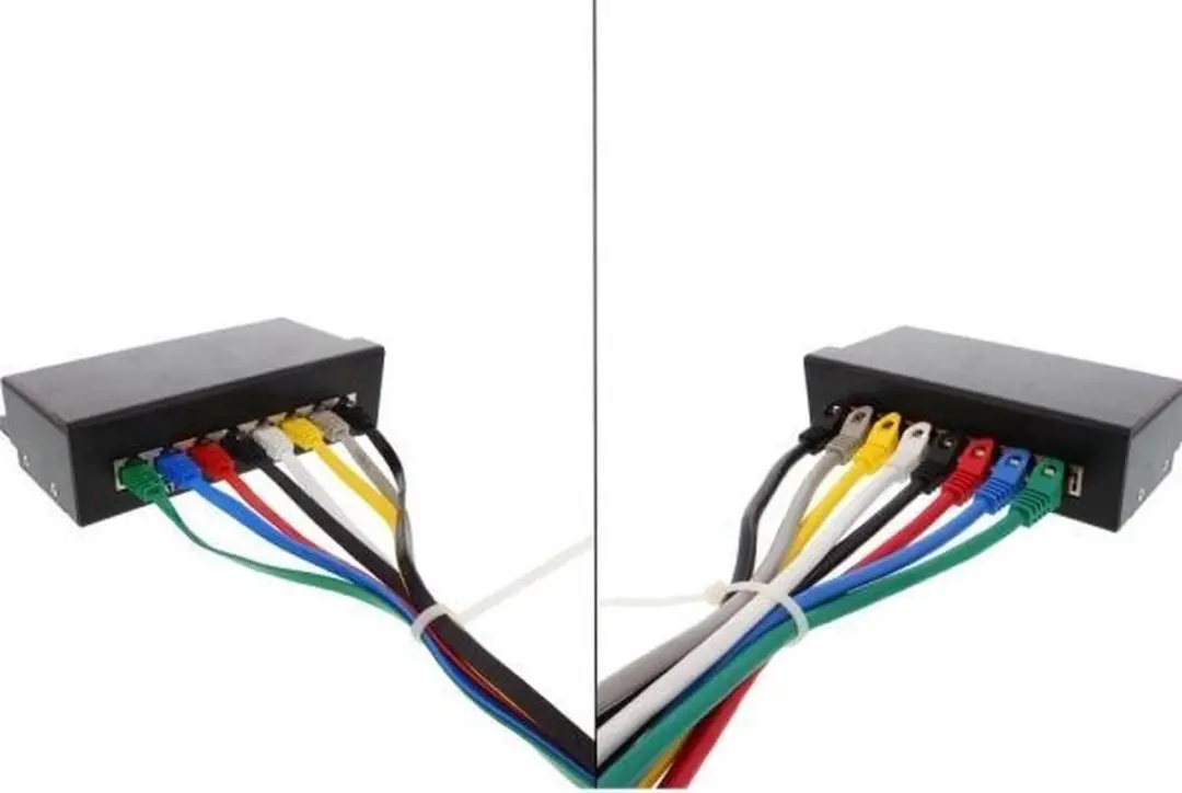 InLine® Patchkabel plat, U/UTP, Cat.6, zwart, 3m