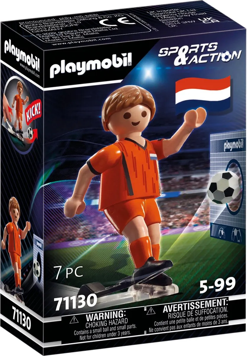 Playmobil Voetballer Nederland 71130