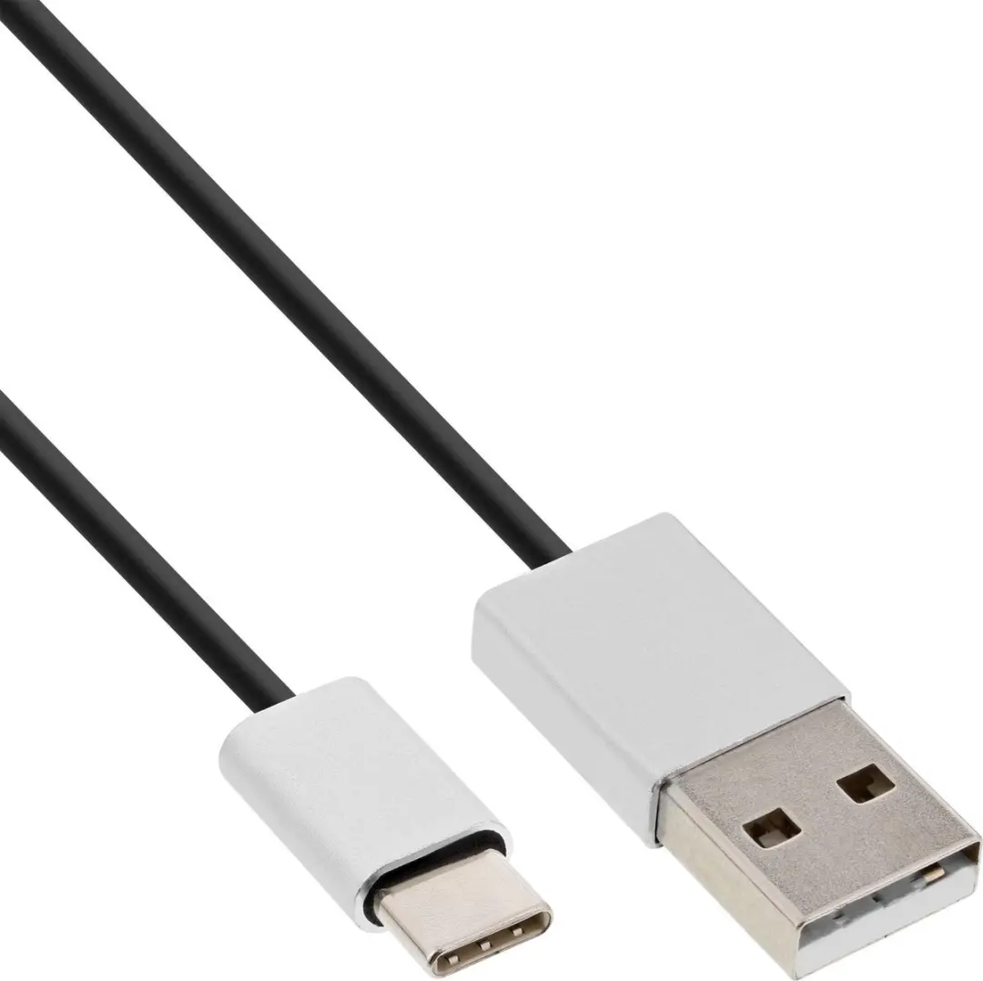 InLine USB-C naar USB-A Kabel 3A 0,5m