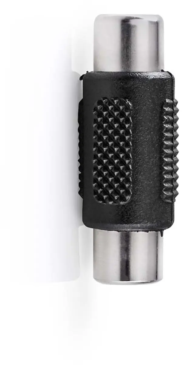 Nedis Mono-Audioadapter RCA Female - Zwart - afbeelding 6 van 6