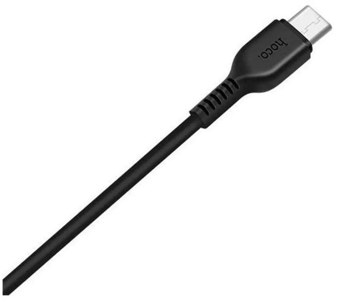 Hoco Flash X20 USB naar Type C Kabel - 2m - Zwart
