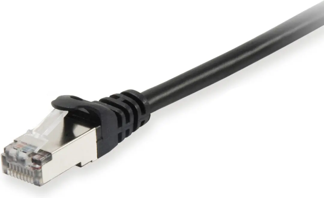 Equip CAT6 sFTP Kabel 0.5m - Zwart