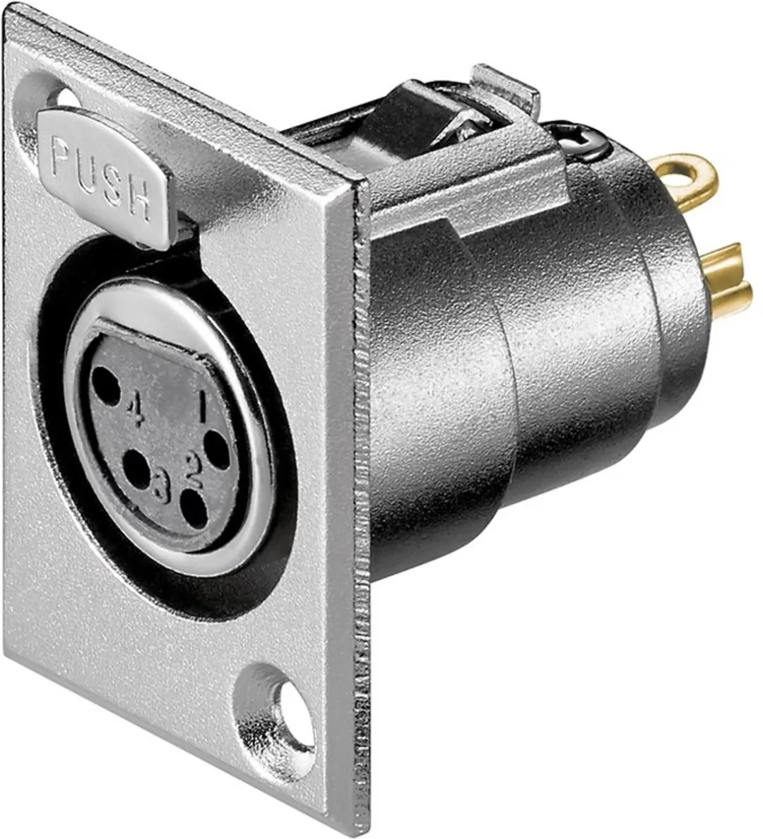 Goobay Microfoon XLR Vrouwelijk Chassis